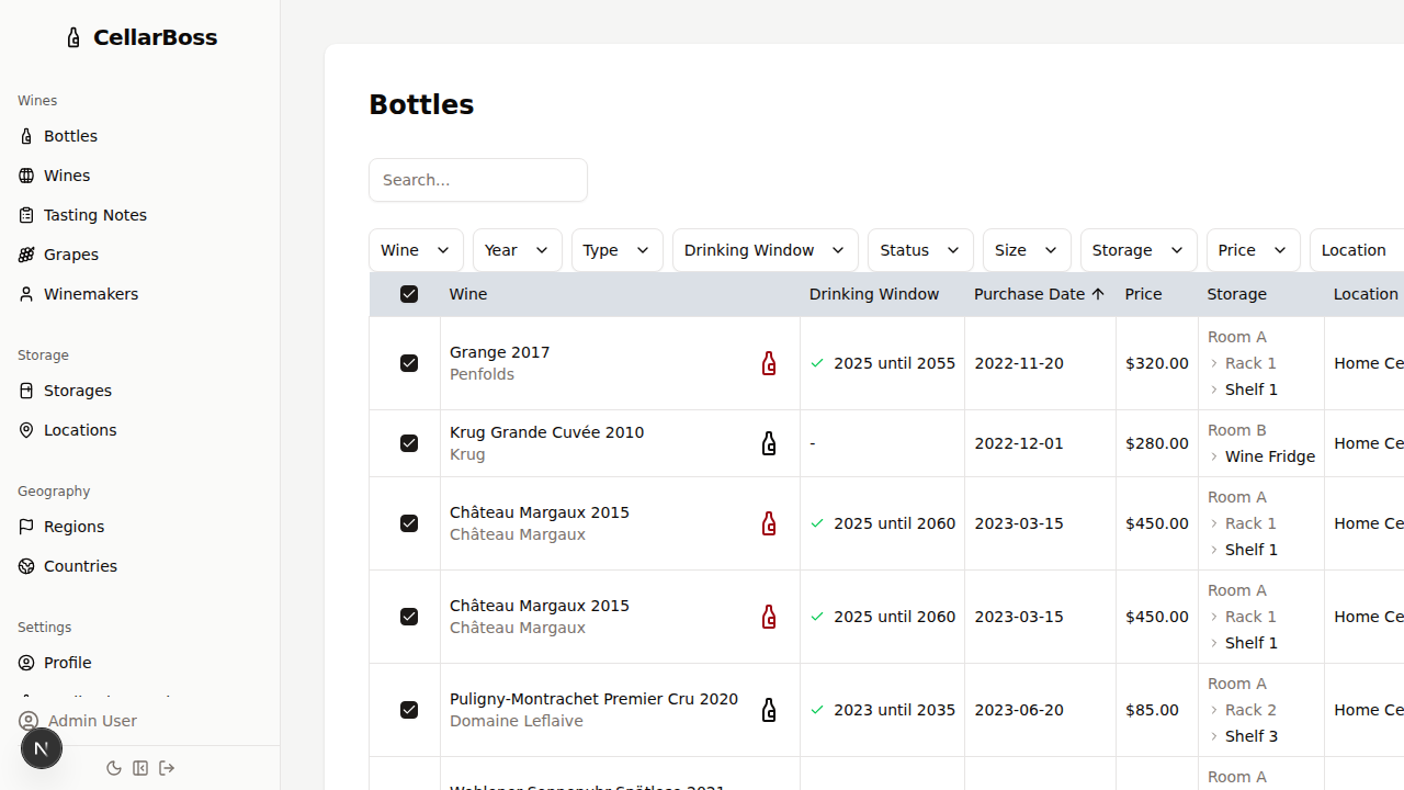 DataTable bulk selection